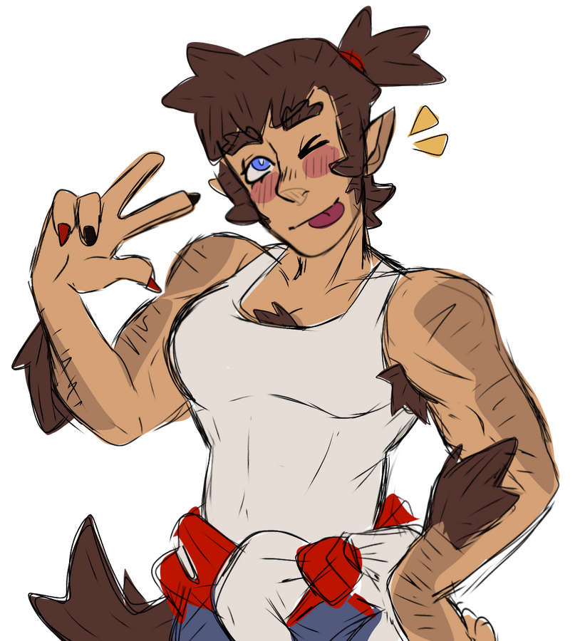 Halfbody, colored sketch ($35) Halfbody, colored sketch ($35)